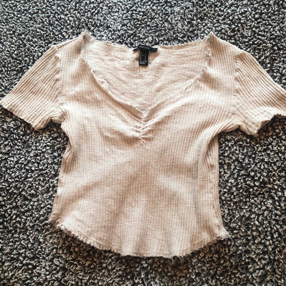 Stretchy material t shirt